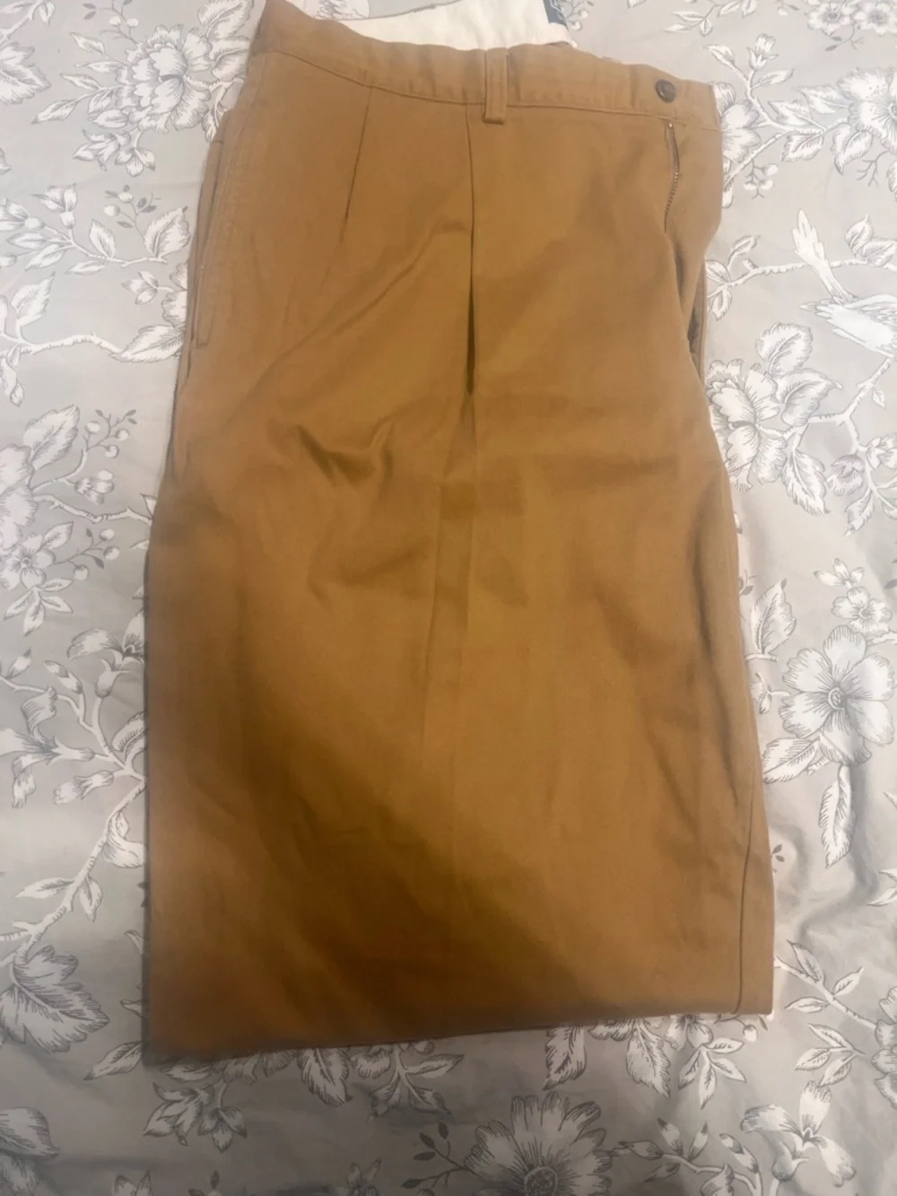 Ralph Lauren Camel men’s dress pants/worn once/dry cleaned 38/34 - Picture 1 of 8